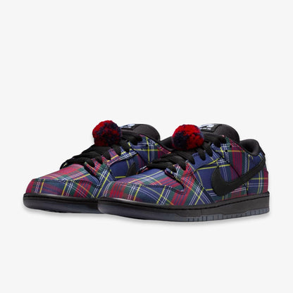 Nike SB Dunk Low Pro QS NW x Nardwuar 'Doot doo! / Tam O Shanter Tartan Hat' (2025) [II1493-600] Athletic Basketball Skateboarding Sports Sneakers in University Red / Black for Unisex Adult Mens - AVBL MRKT (1)