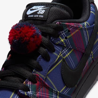 Nike SB Dunk Low Pro QS NW x Nardwuar 'Doot doo! / Tam O Shanter Tartan Hat' (2025) [II1493-600] Athletic Basketball Skateboarding Sports Sneakers in University Red / Black for Unisex Adult Mens - AVBL MRKT (7)