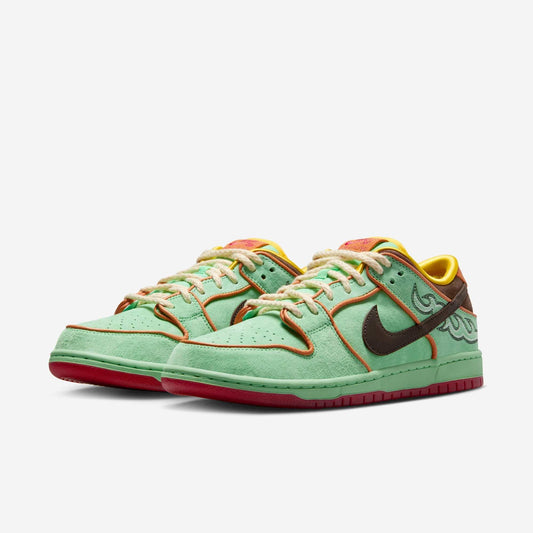 Nike SB Dunk Low Pro QS 'Rodeo / BHM' (2025) [HF3058-300] Athletic Basketball Skateboarding Sports Sneakers in Tourmaline / Baroque Brown - Monarch for Unisex Adult Mens - AVBL MRKT (1)