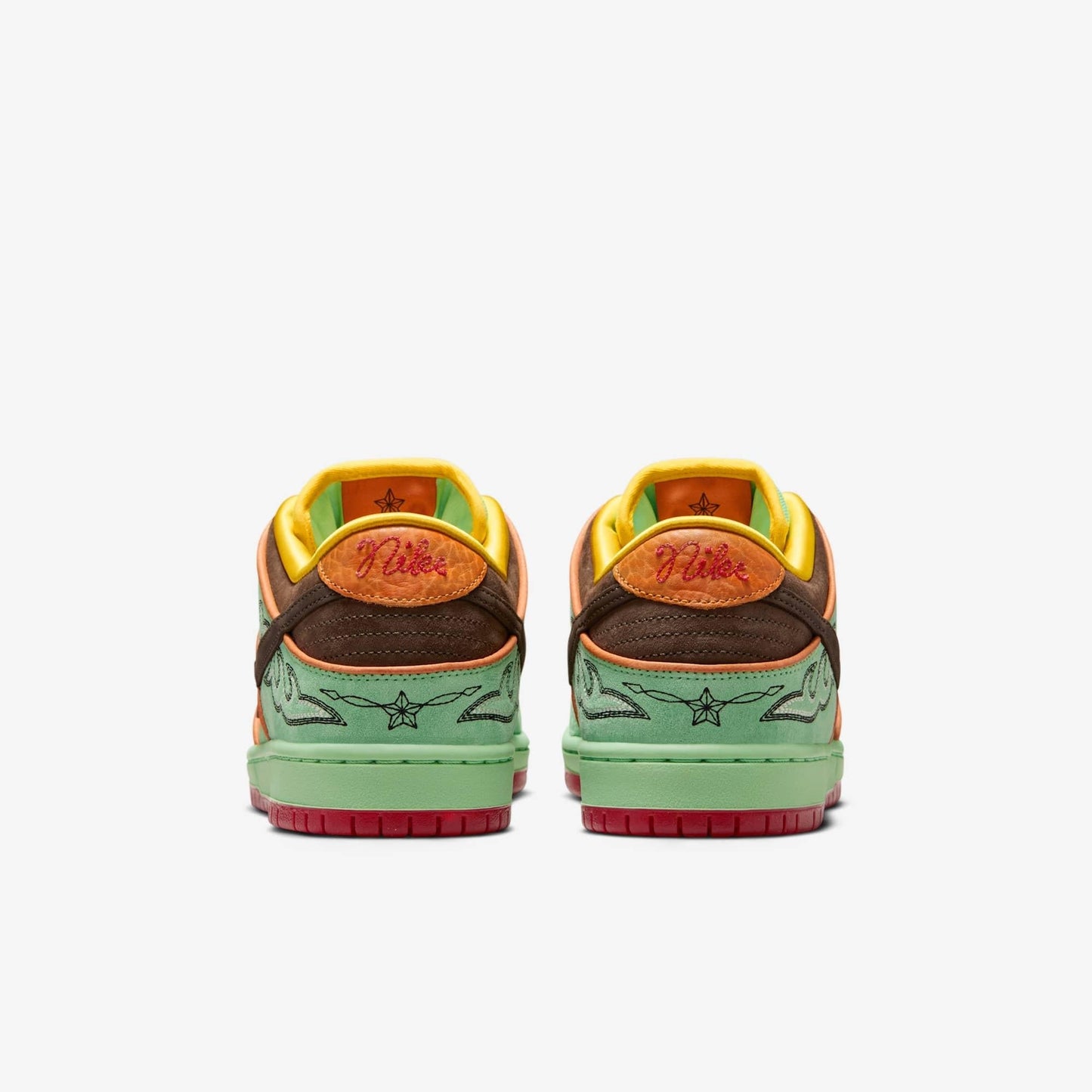 Nike SB Dunk Low Pro QS 'Rodeo / BHM' (2025) [HF3058-300] Athletic Basketball Skateboarding Sports Sneakers in Tourmaline / Baroque Brown - Monarch for Unisex Adult Mens - AVBL MRKT (6)