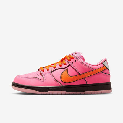 Nike SB Dunk Low Pro QS x The Powerpuff Girls 'Blossom' (2023) [FD2631-600] Athletic Basketball Skateboarding Sports Sneakers in Lotus Pink / Digital Pink for Unisex Adult Mens - AVBL MRKT (2)
