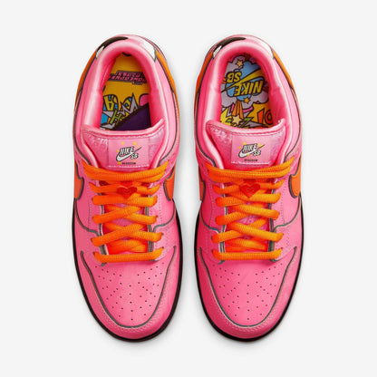Nike SB Dunk Low Pro QS x The Powerpuff Girls 'Blossom' (2023) [FD2631-600] Athletic Basketball Skateboarding Sports Sneakers in Lotus Pink / Digital Pink for Unisex Adult Mens - AVBL MRKT (5)