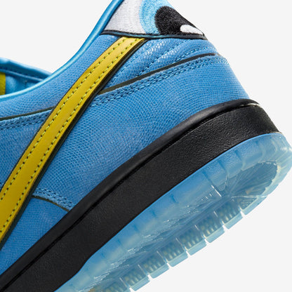 Nike SB Dunk Low Pro QS x The Powerpuff Girls 'Bubbles' (2023) [FZ8320-400] Athletic Basketball Skateboarding Sports Sneakers in Blue Chill / Deep Royal Blue for Unisex Adult Mens - AVBL MRKT (8)