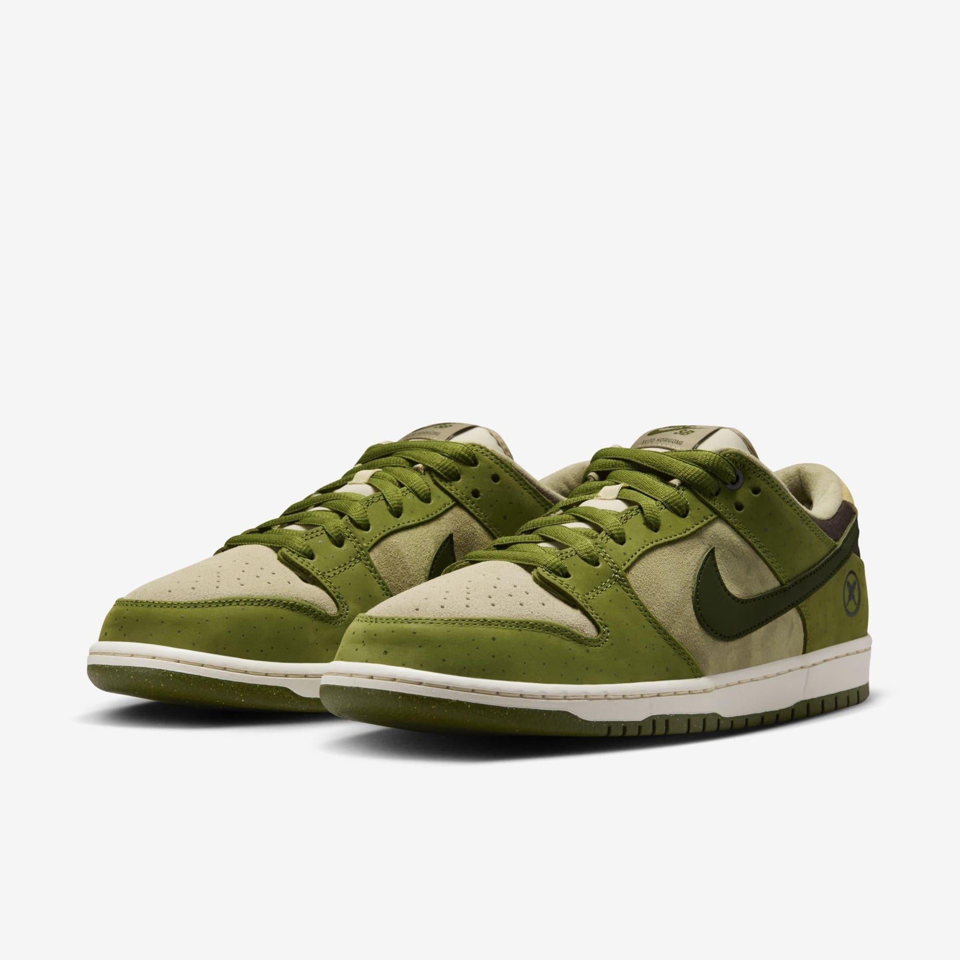 Nike SB Dunk Low Pro x Yuto Horigome 'Matcha / Asparagus' (2025) [HF8022-300] Athletic Basketball Skateboarding Sports Sneakers in Asparagus / Legion Green for Unisex Adult Mens - AVBL MRKT (1)