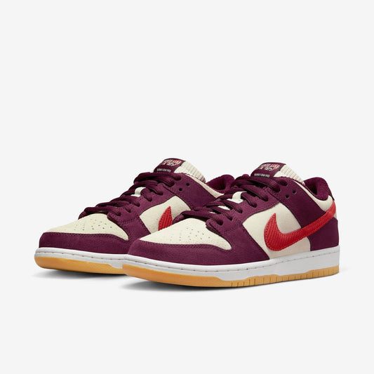 Nike SB Dunk Low QS 'Skate Like a Girl' (2022) [DX4589-600] Athletic Basketball Skateboarding Sports Sneakers in Dark Beetroot / Light Crimson for Unisex Adult Mens - AVBL MRKT (1)