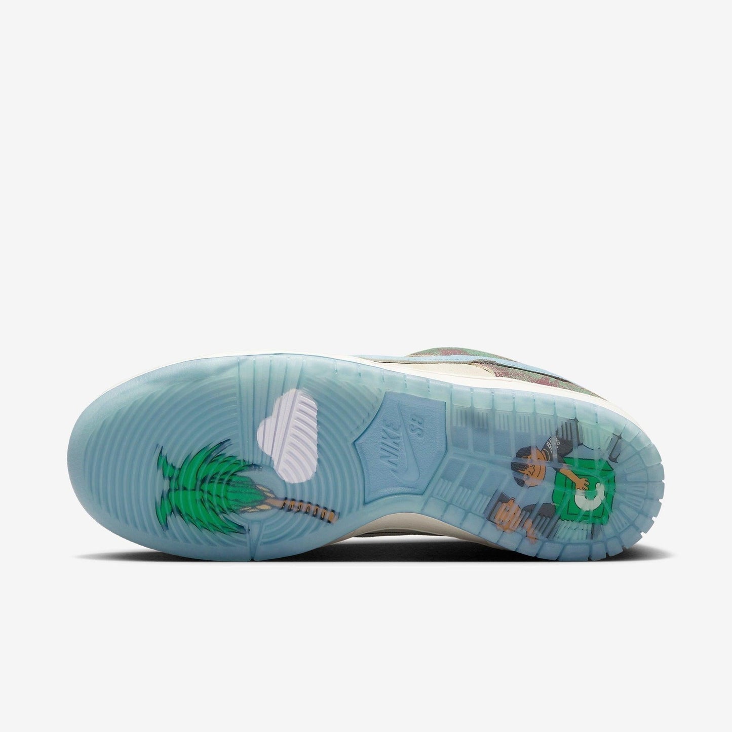 Nike SB Dunk Low x Crenshaw Skate Club 'Cedar' (2023) [FN4193-100] Athletic Basketball Skateboarding Sports Sneakers in Sail / Light Blue - Cedar for Unisex Adult Mens - AVBL MRKT (9)