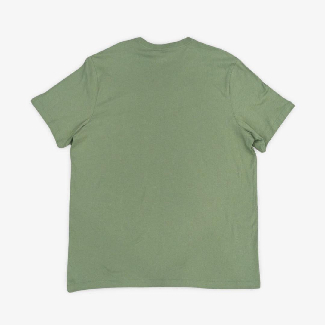 Nike T-Shirt 'Just Do It / Beach Party' Green [FB9790-386] Casual Fashion T-Shirt Top for Unisex Adult Mens Hypebeast - AVBL MRKT (2)