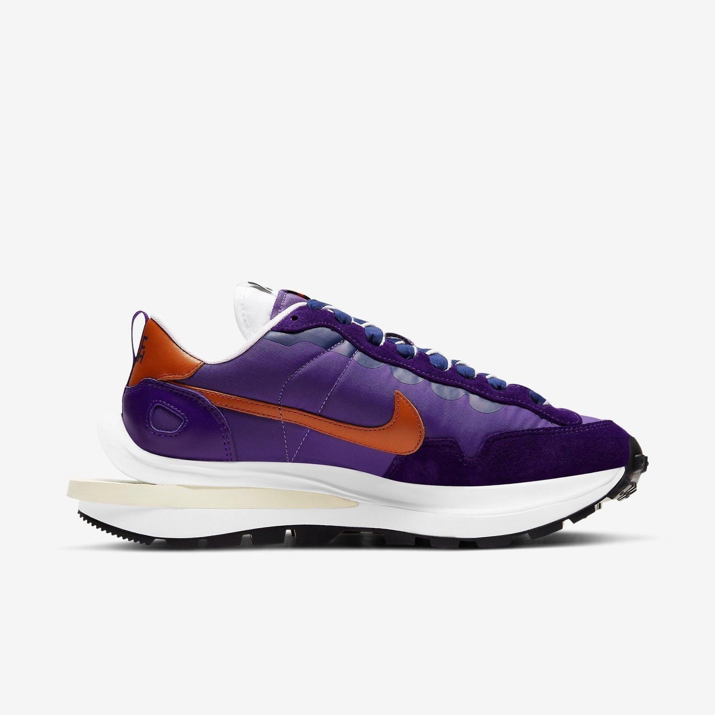 Nike VaporWaffle x Sacai 'Dark Iris' (2021) [DD1875-500] Athletic Casual Fashion Running Sports Sneakers in Dark Iris / Campfire Orange - White - Sail for Unisex Adult Mens - AVBL MRKT (4)
