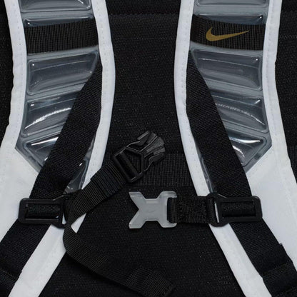 Nike Varsity Elite Backpack (32L) White / Metallic Gold [HM9965-100] Casual Fashion Bookbag for Unisex Adult Mens Womens Kids GS Youth Hypebeast - AVBL MRKT (11)