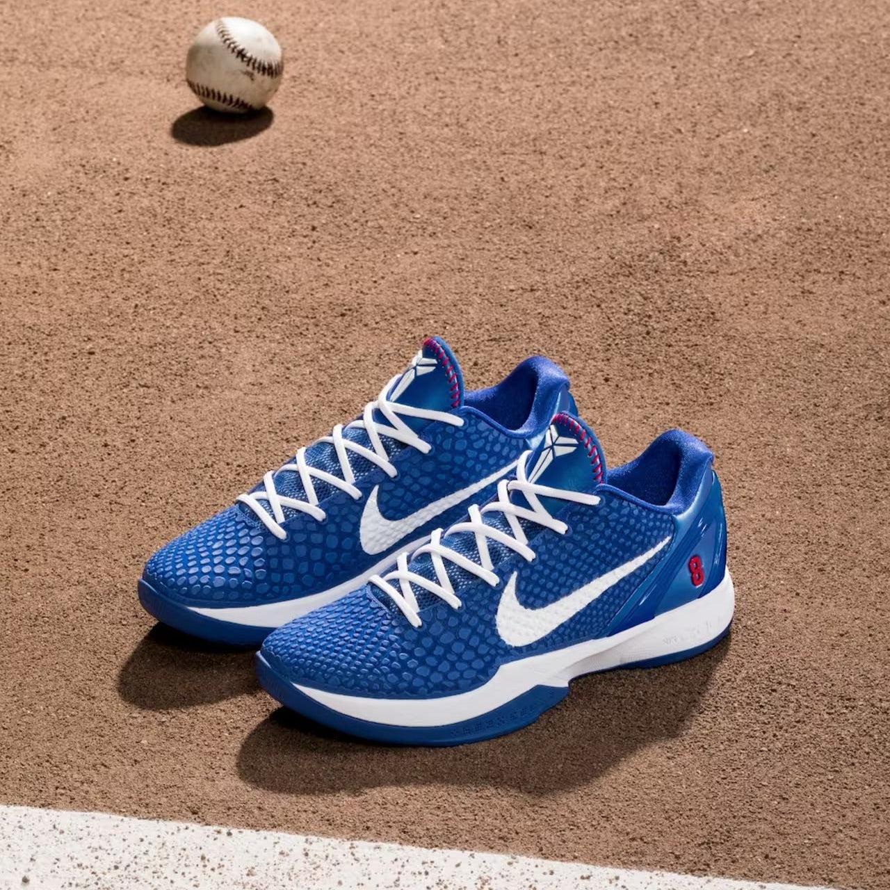 Nike Zoom Kobe 6 Protro 'Los Angeles Dodgers / Game Royal' (2025) [CW2190-400] Athletic Basketball Sports Sneakers in Game Royal / White - University Red for Unisex Adult Mens - AVBL MRKT (10)