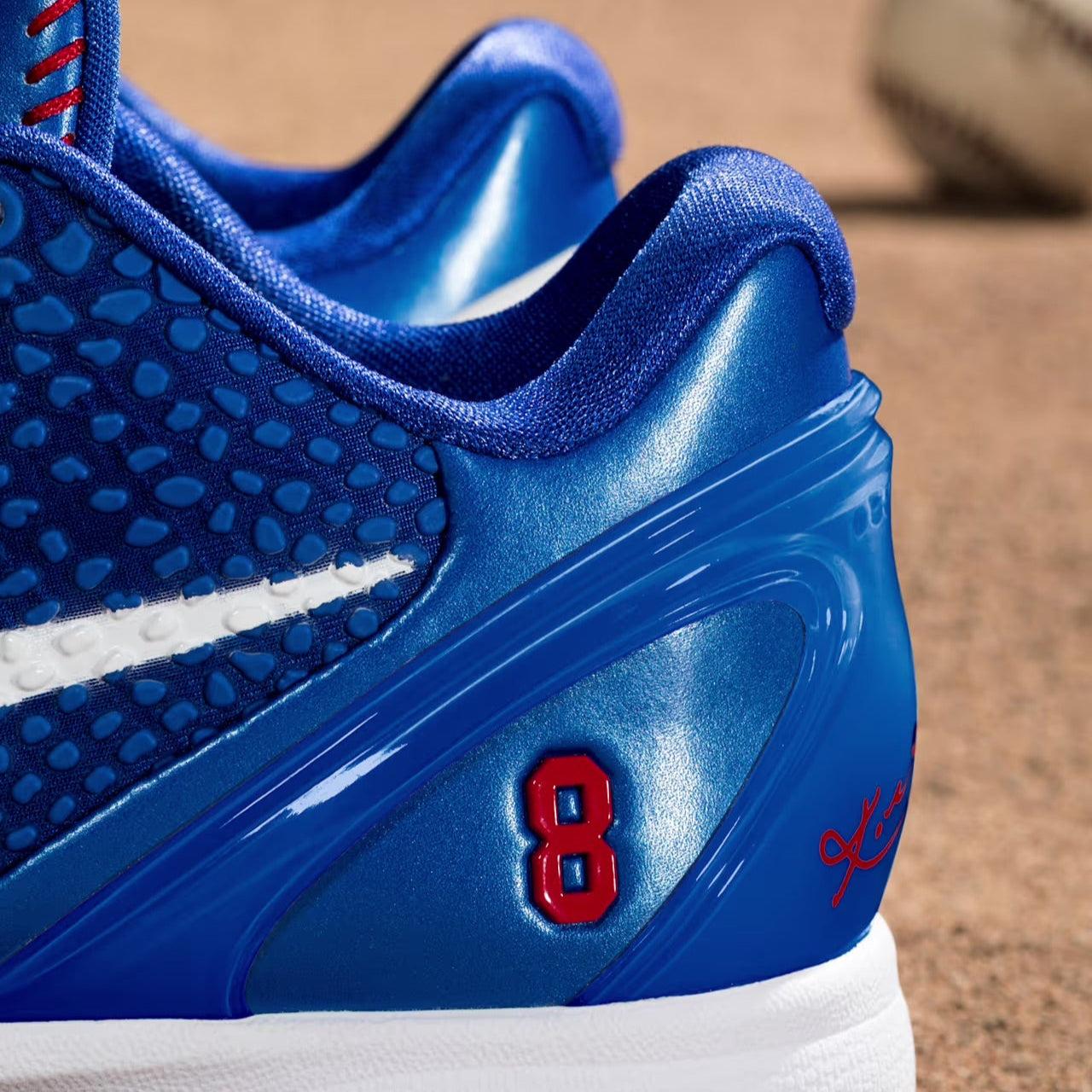 Nike Zoom Kobe 6 Protro 'Los Angeles Dodgers / Game Royal' (2025) [CW2190-400] Athletic Basketball Sports Sneakers in Game Royal / White - University Red for Unisex Adult Mens - AVBL MRKT (13)