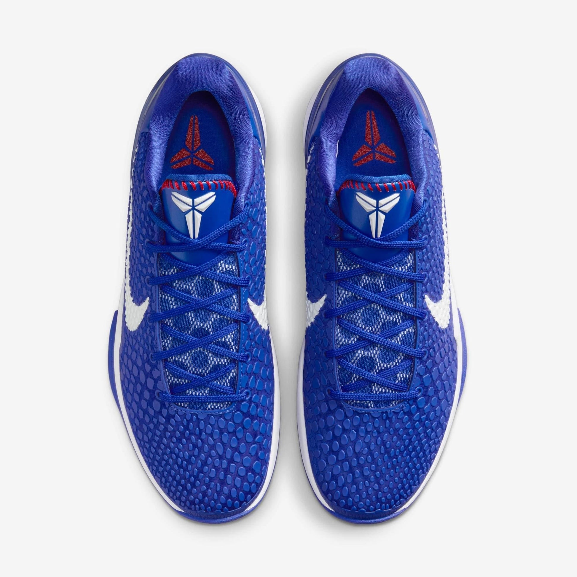 Nike Zoom Kobe 6 Protro 'Los Angeles Dodgers / Game Royal' (2025) [CW2190-400] Athletic Basketball Sports Sneakers in Game Royal / White - University Red for Unisex Adult Mens - AVBL MRKT (5)