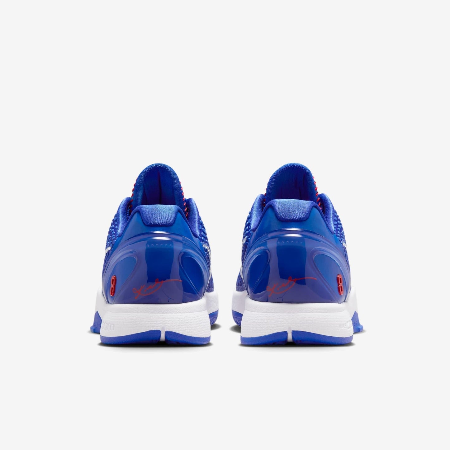 Nike Zoom Kobe 6 Protro 'Los Angeles Dodgers / Game Royal' (2025) [CW2190-400] Athletic Basketball Sports Sneakers in Game Royal / White - University Red for Unisex Adult Mens - AVBL MRKT (6)