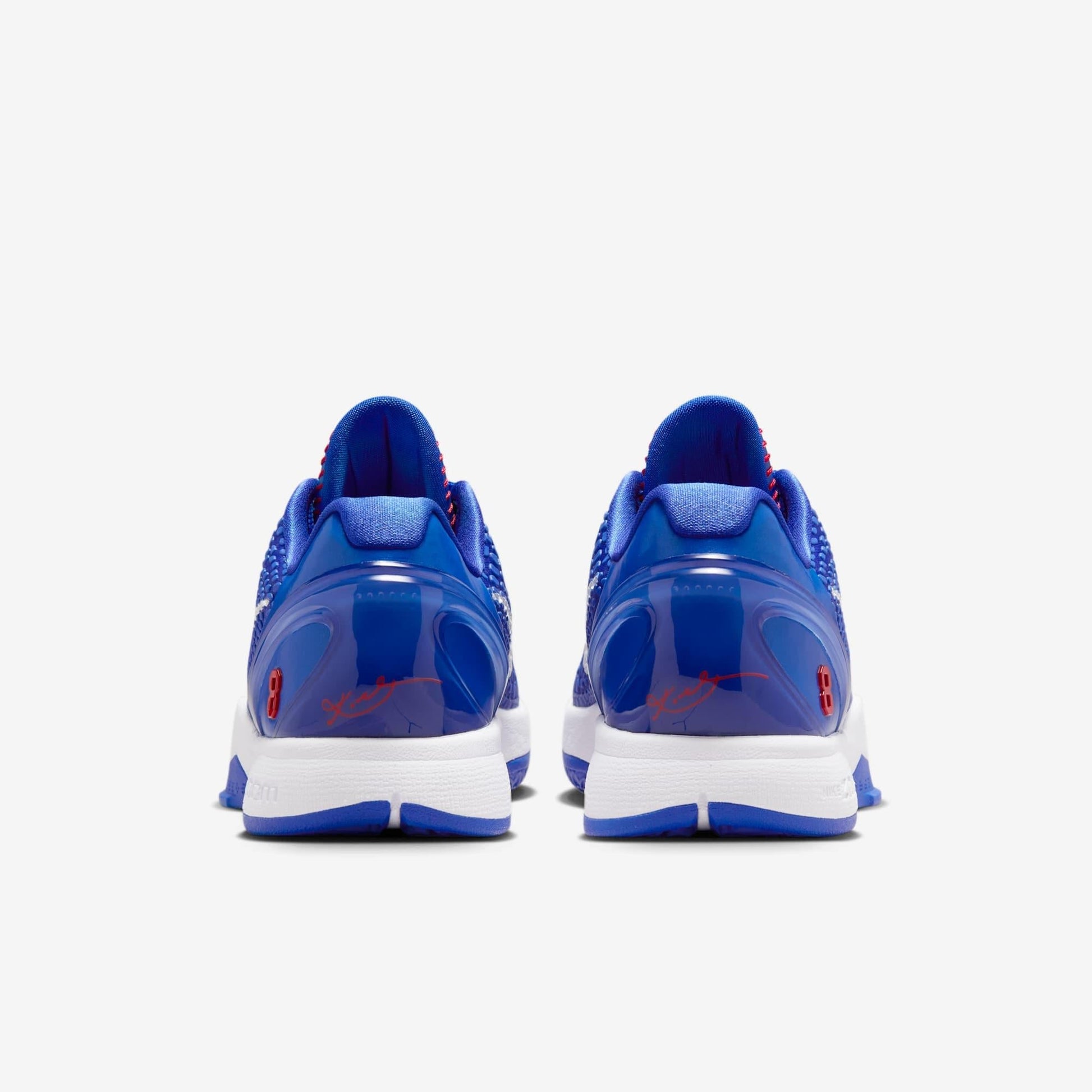 Nike Zoom Kobe 6 Protro 'Los Angeles Dodgers / Game Royal' (2025) [CW2190-400] Athletic Basketball Sports Sneakers in Game Royal / White - University Red for Unisex Adult Mens - AVBL MRKT (6)