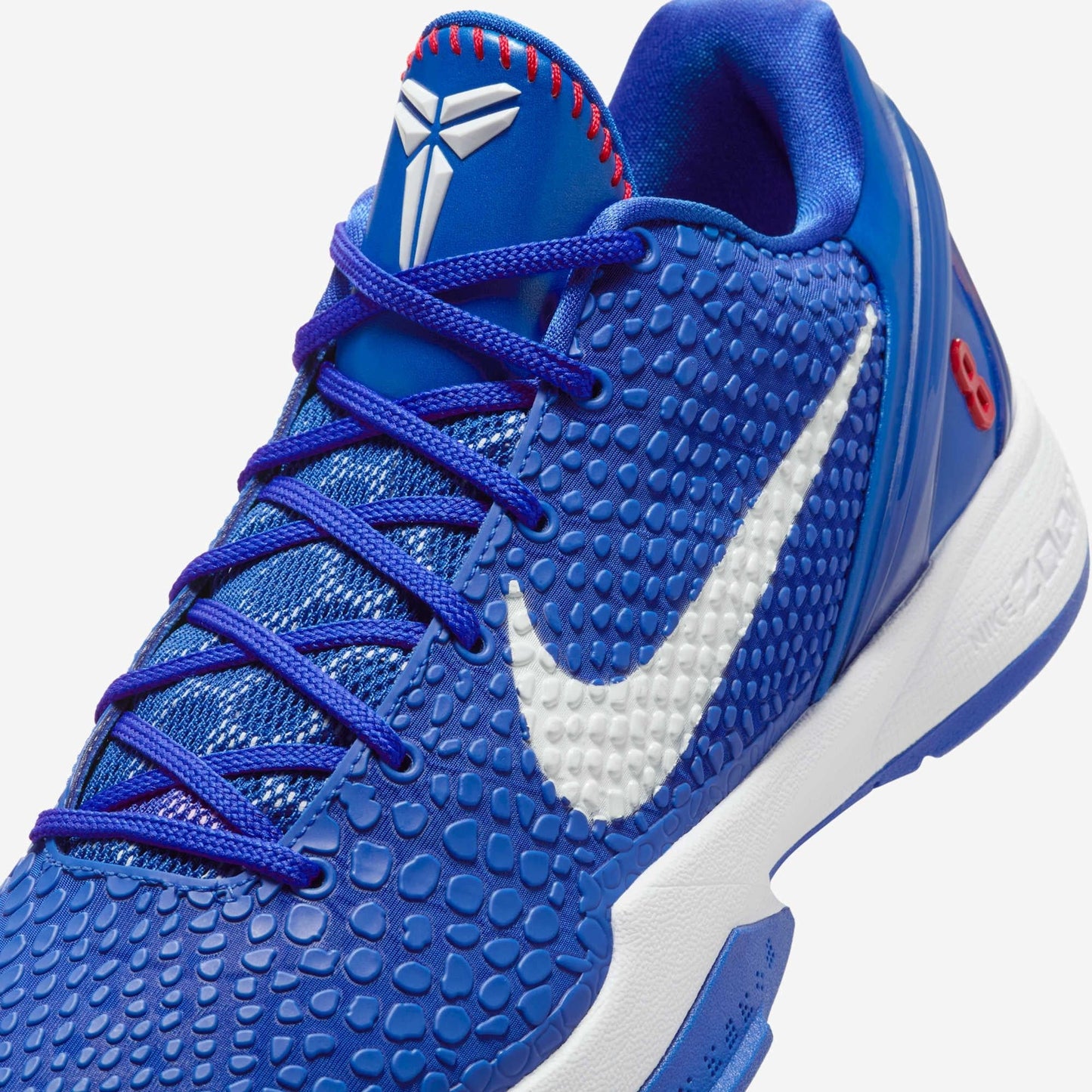 Nike Zoom Kobe 6 Protro 'Los Angeles Dodgers / Game Royal' (2025) [CW2190-400] Athletic Basketball Sports Sneakers in Game Royal / White - University Red for Unisex Adult Mens - AVBL MRKT (7)