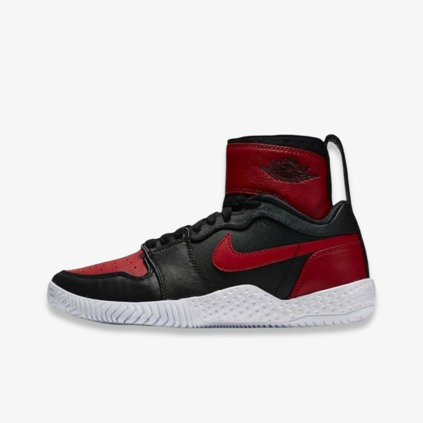 Nike x Air Jordan x Serena Williams Court Flare AJ1 'Bred' (2017) (Womens) [878458-023] Athletic Tennis Basketball Gym Sports Sneakers in for Unisex Adult Female Ladies Girls - AVBL MRKT (2)