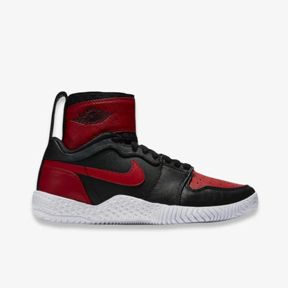 Nike x Air Jordan x Serena Williams Court Flare AJ1 'Bred' (2017) (Womens) [878458-023] Athletic Tennis Basketball Gym Sports Sneakers in for Unisex Adult Female Ladies Girls - AVBL MRKT (4)