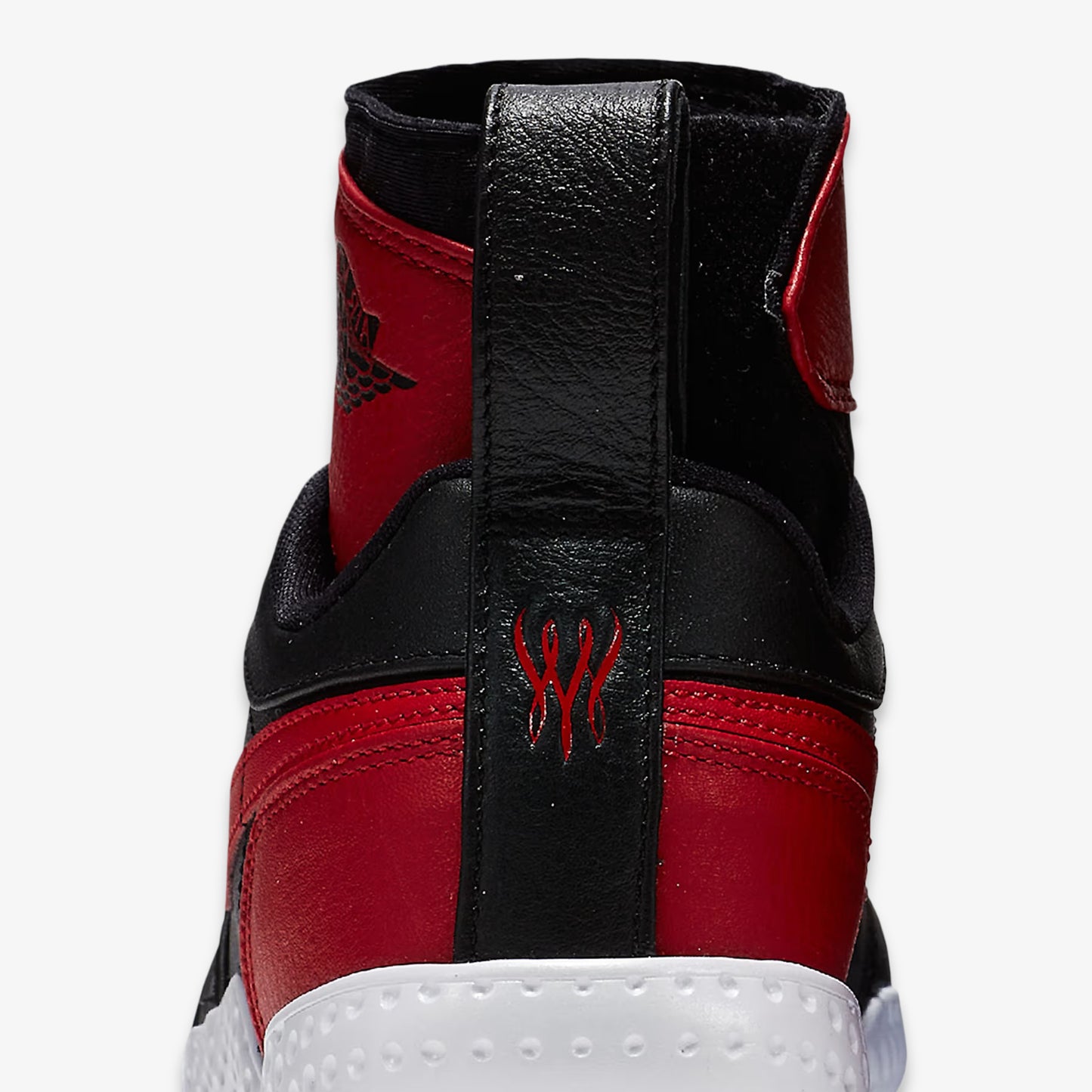 Nike x Air Jordan x Serena Williams Court Flare AJ1 'Bred' (2017) (Womens) [878458-023] Athletic Tennis Basketball Gym Sports Sneakers in for Unisex Adult Female Ladies Girls - AVBL MRKT (5)
