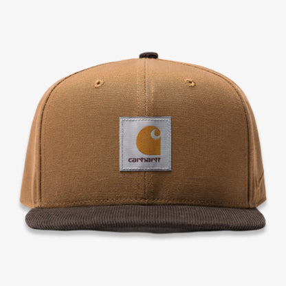 Nike x Carhartt WIP NRG Pro 6-Panel Adjustable Snapback Cap Brown (FW18) [AV4781-277] Casual Fashion Dad Hat for Unisex Adult Mens Hypebeast - AVBL MRKT (1)
