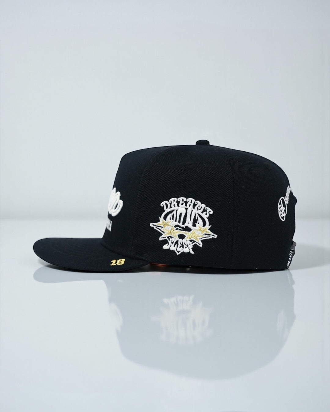 OG BA: From the Bay to the World Snapback (Black Acrylic Wool) - AVBL MRKT (2)