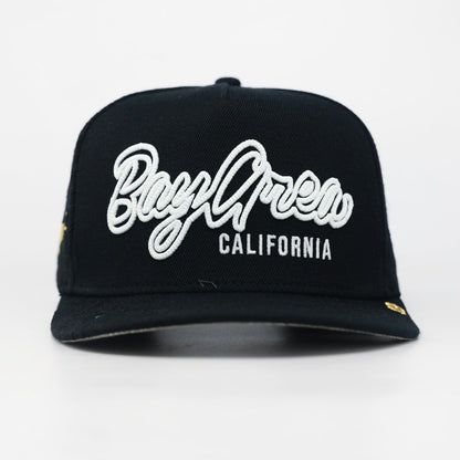 OG BA: From the Bay to the World Snapback (Black Acrylic Wool) - AVBL MRKT (3)
