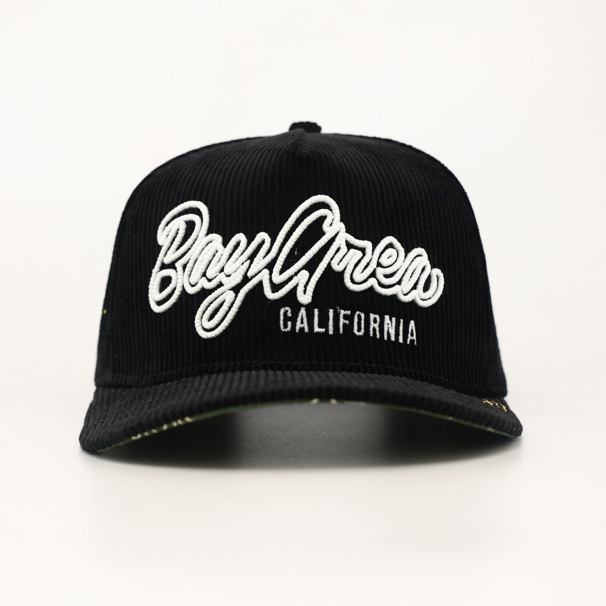 OG BA: From the Bay to the World Snapback (Black Corduroy) - AVBL MRKT (2)