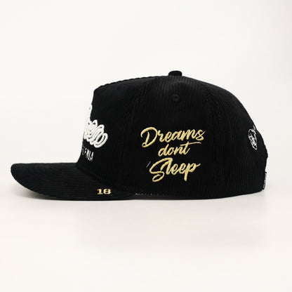 OG BA: From the Bay to the World Snapback (Black Corduroy) - AVBL MRKT (3)