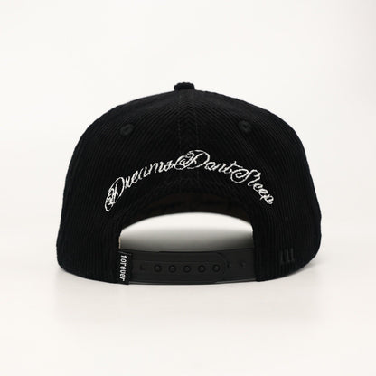 OG BA: From the Bay to the World Snapback (Black Corduroy) - AVBL MRKT (4)