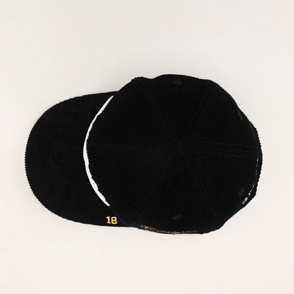 OG BA: From the Bay to the World Snapback (Black Corduroy) - AVBL MRKT (6)