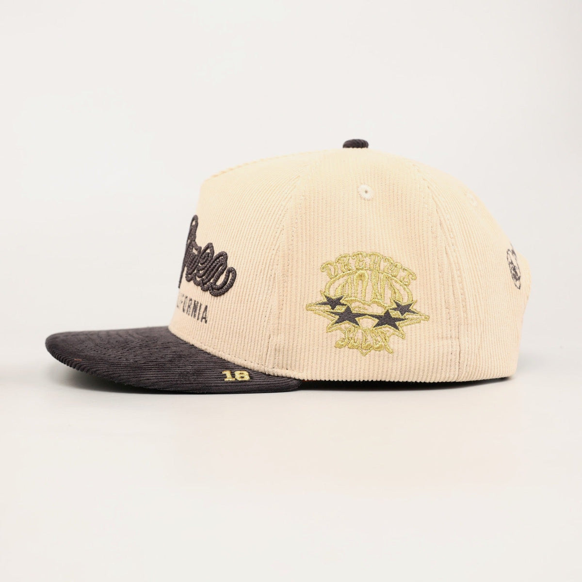 OG BA: From the Bay to the World Snapback (Cream/Charcoal) - AVBL MRKT (3)