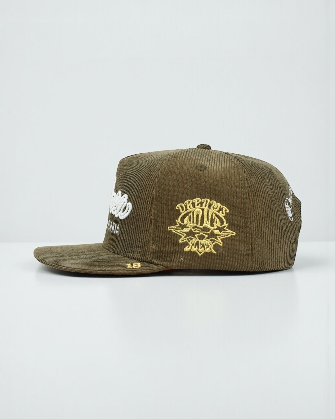 OG BA: From the Bay to the World Snapback (Olive Corduroy) - AVBL MRKT (2)