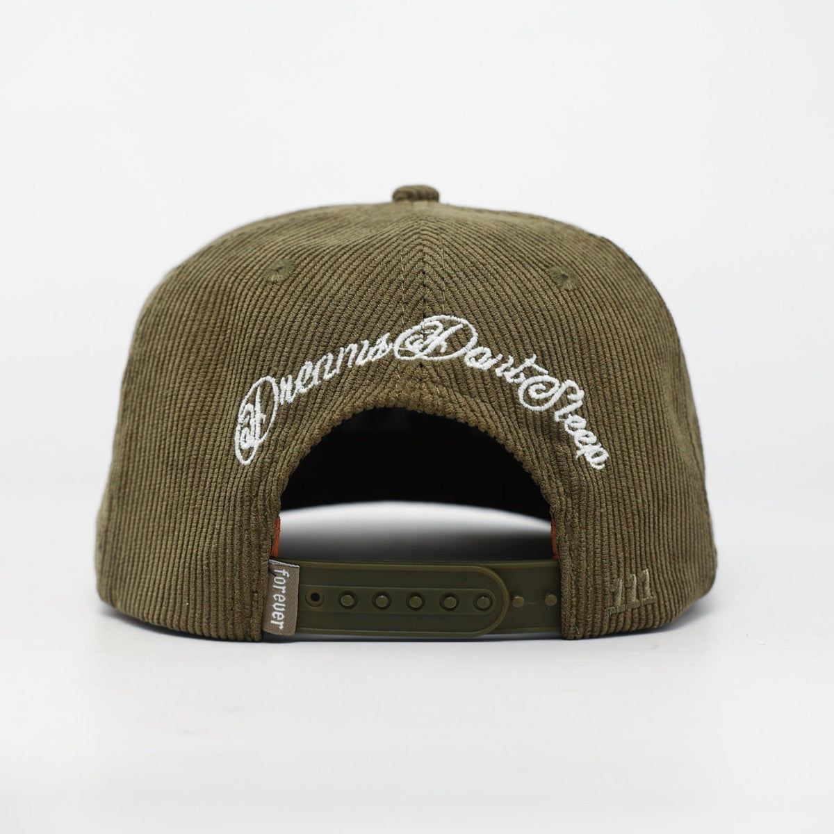 OG BA: From the Bay to the World Snapback (Olive Corduroy) - AVBL MRKT (3)