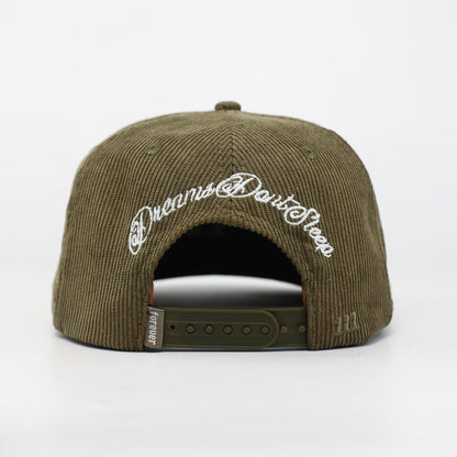OG BA: From the Bay to the World Snapback (Olive Corduroy) - AVBL MRKT (3)