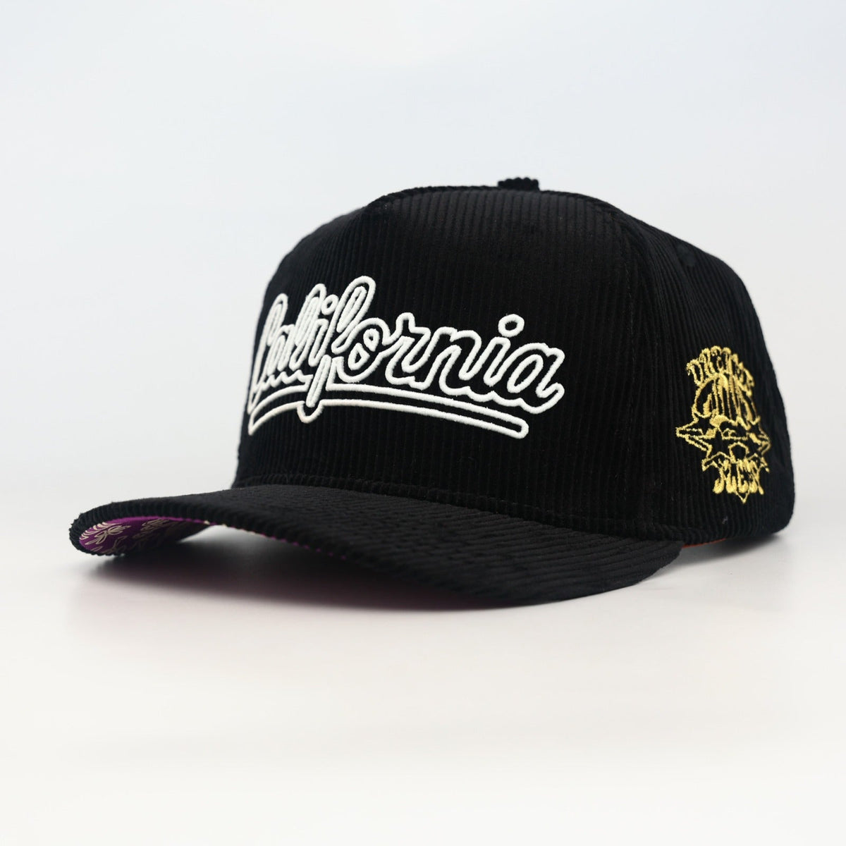 OG CA: Dreams on the West Snapback (Black Corduroy) - AVBL MRKT (1)