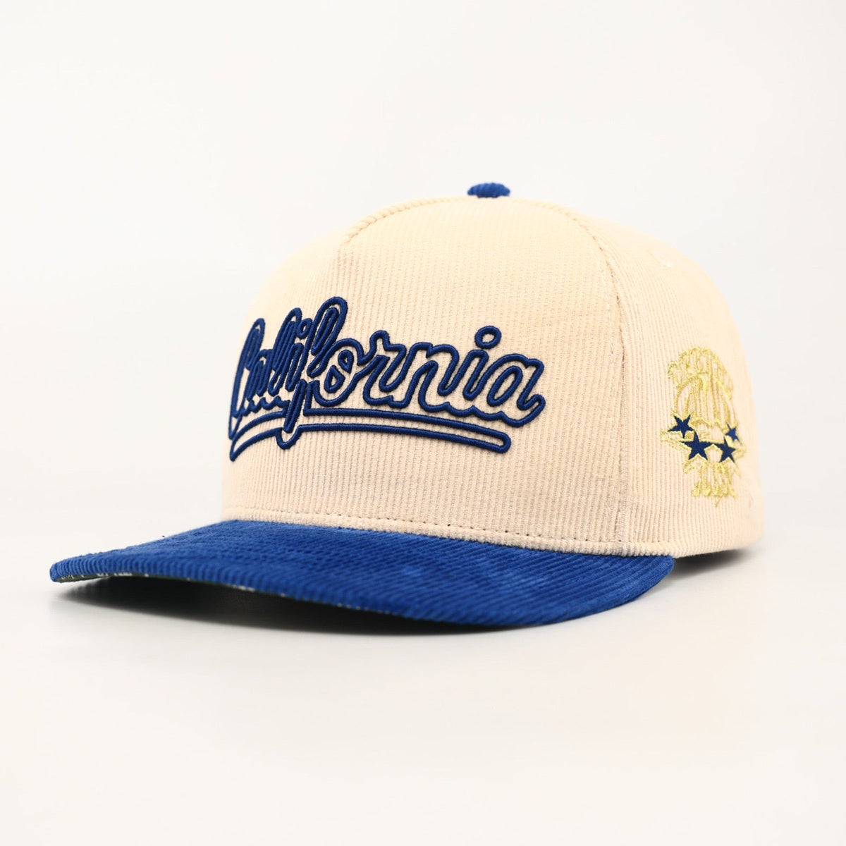 OG CA: Dreams on the West Snapback (Cream/Blue) - AVBL MRKT (1)