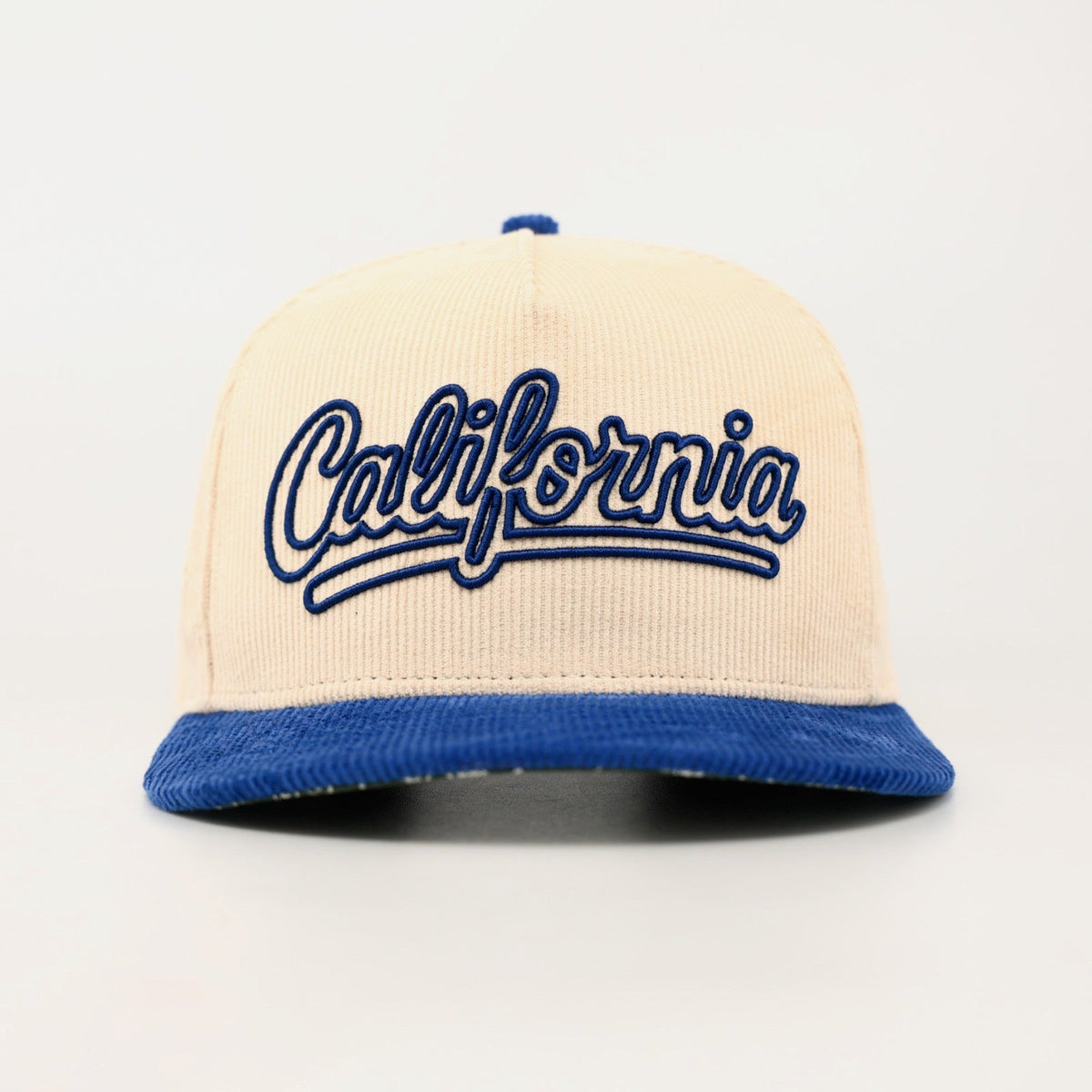 OG CA: Dreams on the West Snapback (Cream/Blue) - AVBL MRKT (2)