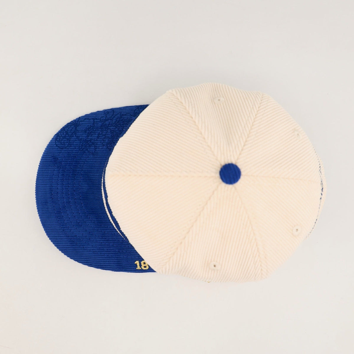 OG CA: Dreams on the West Snapback (Cream/Blue) - AVBL MRKT (6)