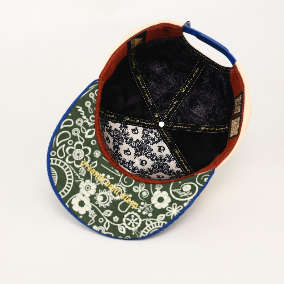 OG CA: Dreams on the West Snapback (Cream/Blue) - AVBL MRKT (7)