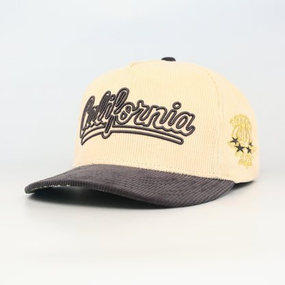 OG CA: Dreams on the West Snapback (Cream/Charcoal) - AVBL MRKT (1)