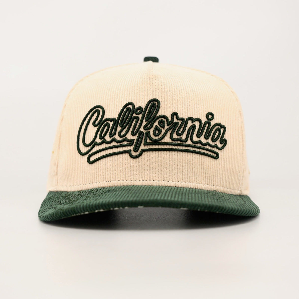 OG CA: Dreams on the West Snapback (Cream/Green) - AVBL MRKT (2)