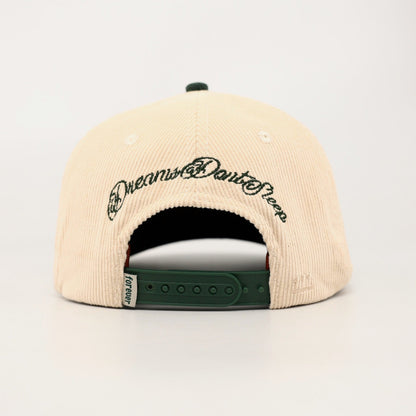 OG CA: Dreams on the West Snapback (Cream/Green) - AVBL MRKT (4)