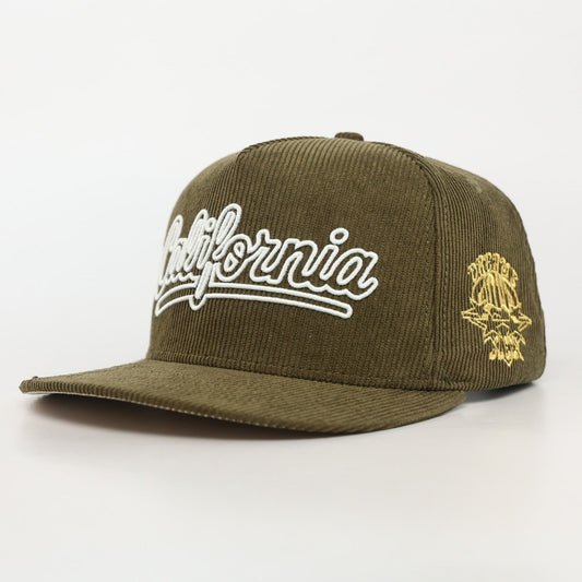 OG CA: Dreams on the West Snapback (Olive) - AVBL MRKT (1)
