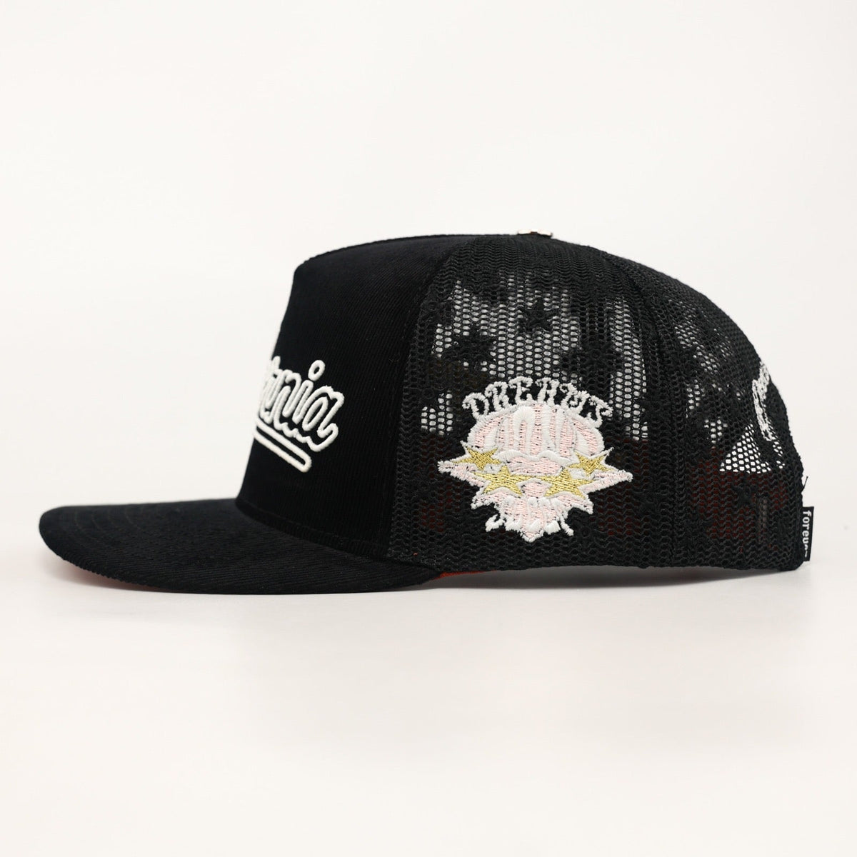 OG CA: Dreams on the West Trucker (Black Corduroy/Mesh) - AVBL MRKT (3)