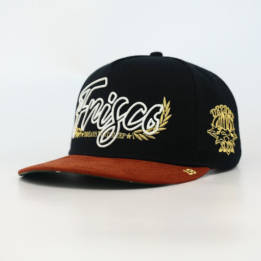 OG Frisco: The City that Made Me Snapback (Black/Tan) - AVBL MRKT (1)
