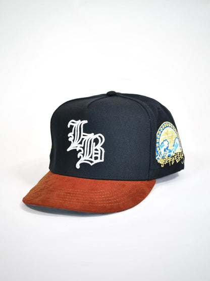 OG LB: Live Boundlessly Snapback (Black/Tan Brown) - AVBL MRKT (1)