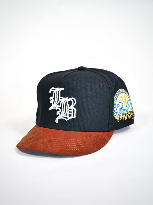 OG LB: Live Boundlessly Snapback (Black/Tan Brown) - AVBL MRKT (1)