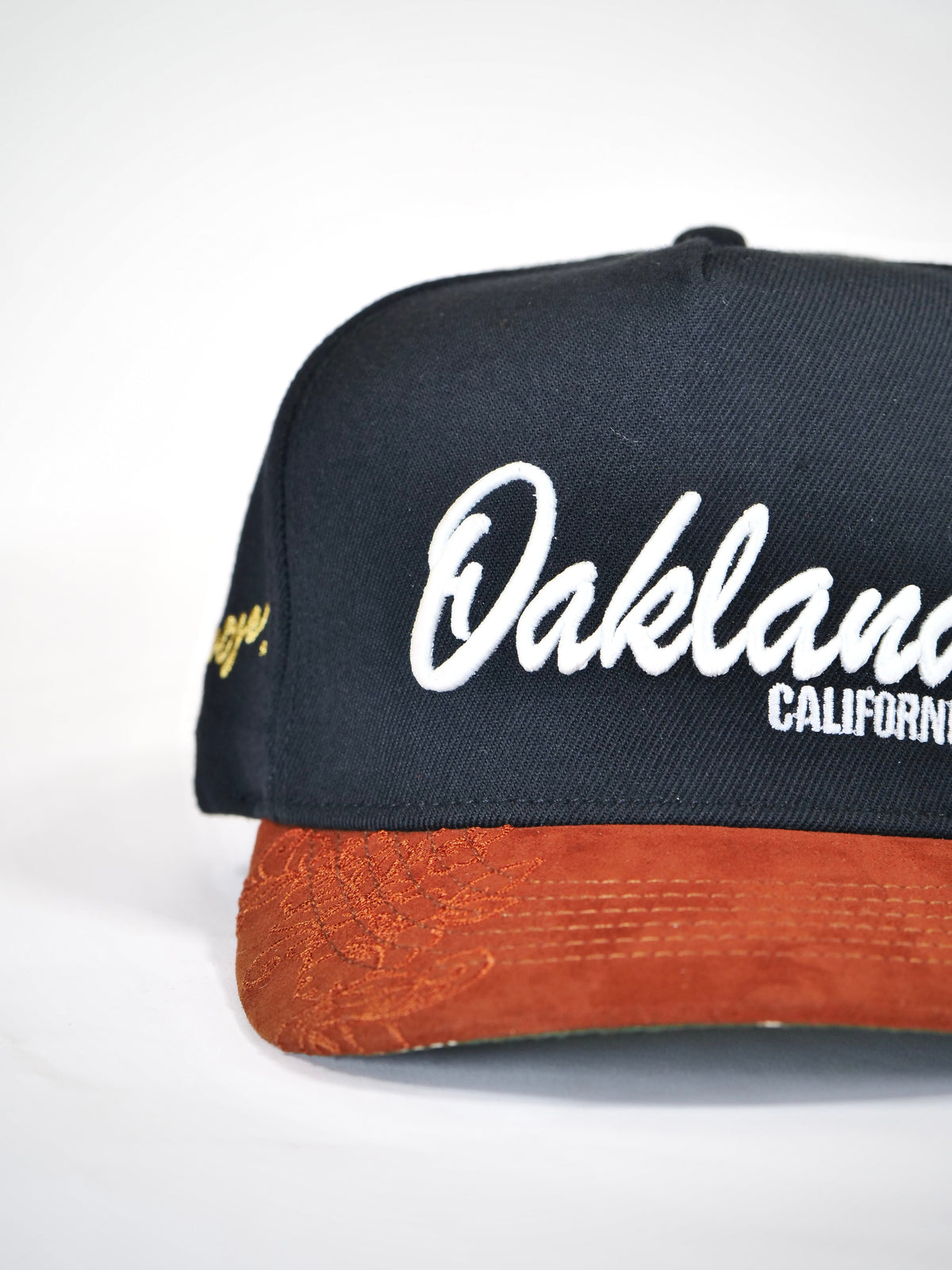 OG O: Odyssey Snapback (Black/Tan Brown) - AVBL MRKT (3)