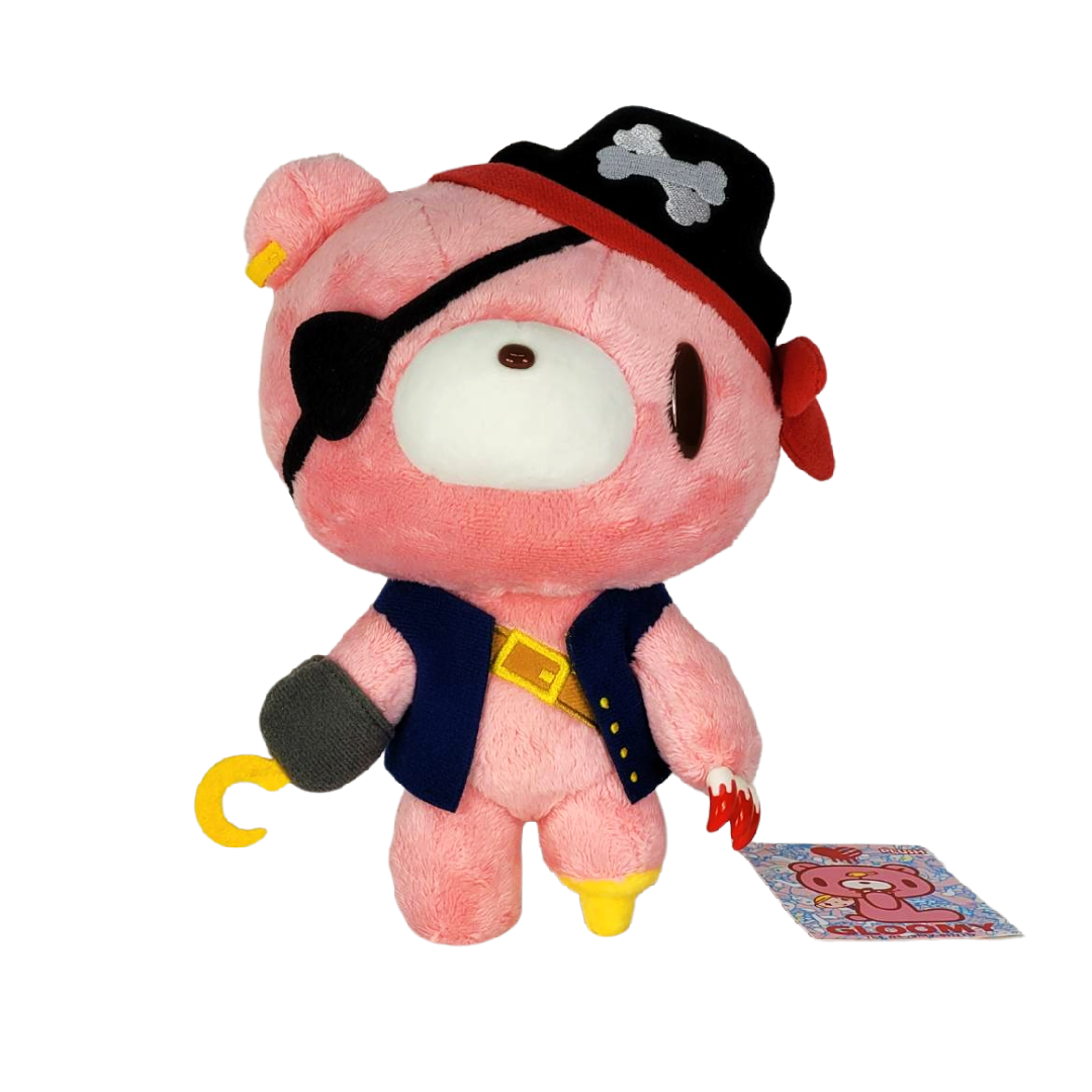 Pirate Gloomy Bear 8" Plush - AVBL MRKT (4)