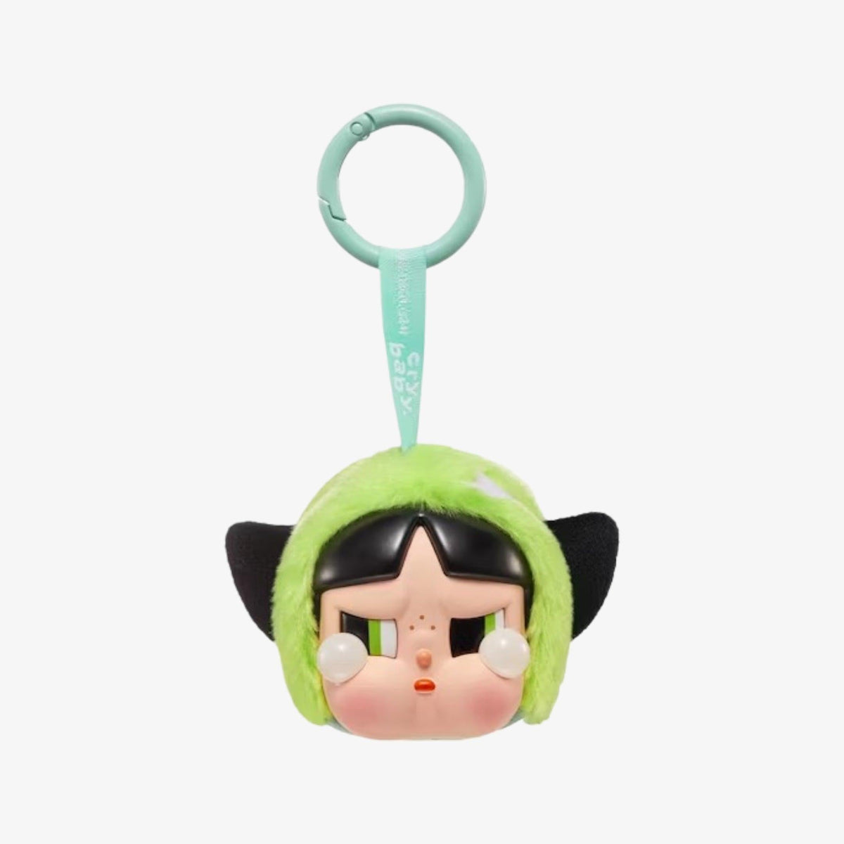 Pop Mart CRYBABY x The Powerpuff Girls Vinyl Face Plush Pendant (Single Blind Box) - AVBL MRKT (6)