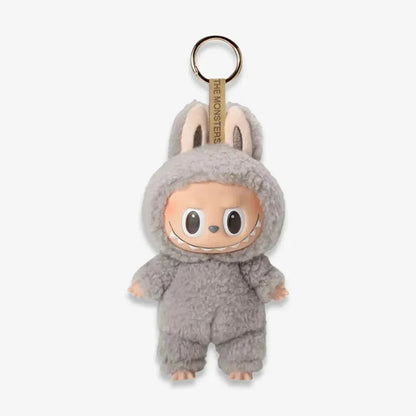 Pop Mart Labubu The Monsters Exciting Macaron 'Sesame Bean' Vinyl Face Plush Pendant - AVBL MRKT (1)